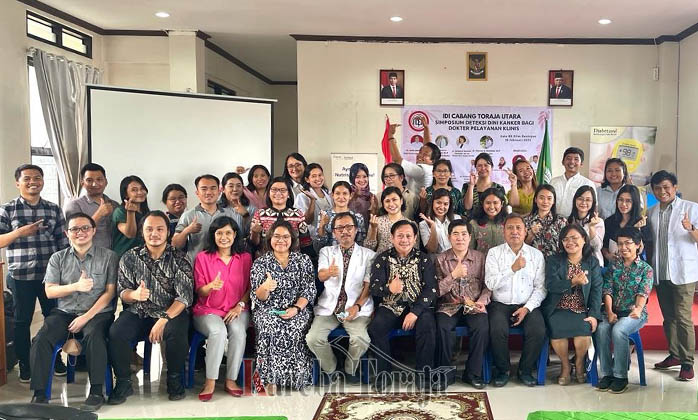 Deteksi Dini Kanker, IDI Toraja Utara Gelar Simposium