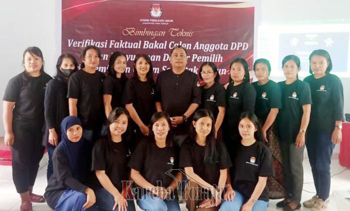 Unik, Satu Kecamatan di Tana Toraja Punya Anggota PPS 100 Persen Perempuan
