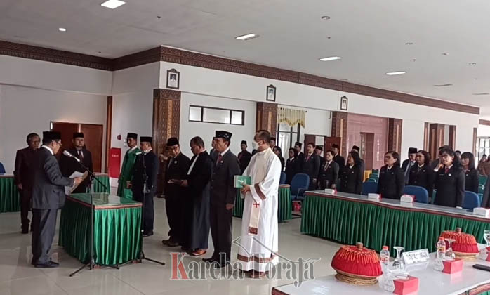 Dampak Perda Kelembagaan Baru, Istri Mantan Bupati Tana Toraja Non Job