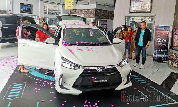 Kalla Toyota Toraja Launching Generasi Mobil Agya Terbaru