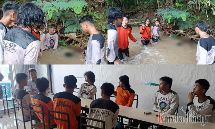 Apresiasi Tim Pencari Warga Tenggelam di Sangalla’, JRM Janji Bantu Peralatan