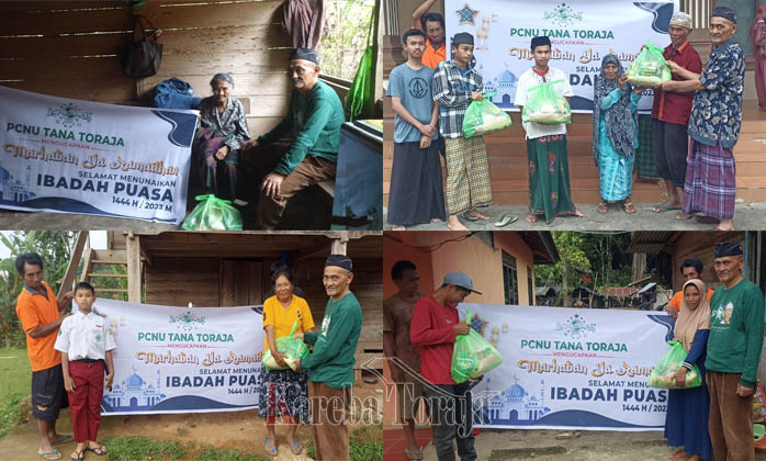 PCNU Tana Toraja Salurkan Bantuan ke Kaum Dhuafa di Bulan Ramadhan