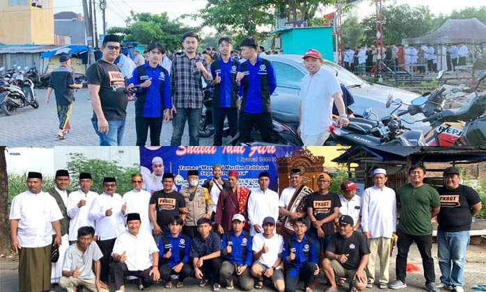 PPGT dan PKBGT Jemaat Sudiang Bantu Pengamanan Sholat Idul Fitri