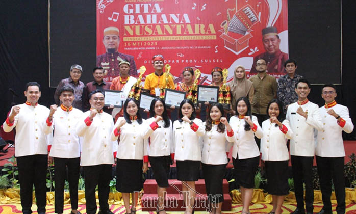 4 Pemuda Toraja Wakili Sulsel di Gita Bahana Nusantara, Bakal Tampil di Istana Negara