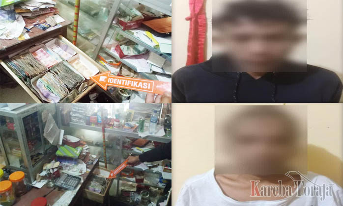 Kasus Pencurian Toko Terjadi Lagi di Makale, Korban Kehilangan Uang Puluhan Juta Rupiah