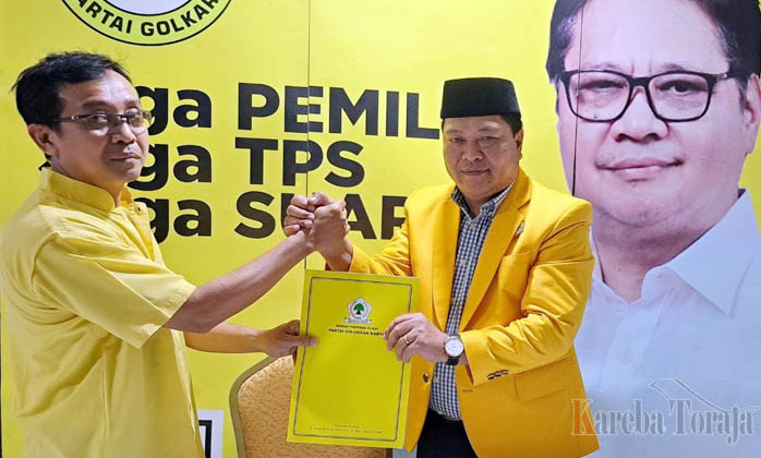 Ketua DPRD Tana Toraja Diminta Jadi Caleg Golkar DPR RI Dapil Sulsel 3