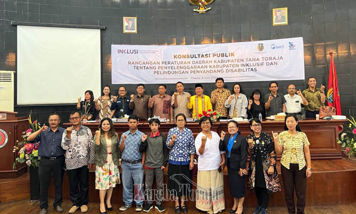 Sebentar Lagi, Tana Toraja Punya Perda Perlindungan Penyandang Disabilitas
