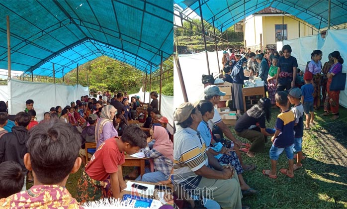 Panitia Yubileum 85 Tahun Baptis Katolik Pertama di Toraja Gelar Baksos dan Penanaman Pohon di Mappak dan Simbuang