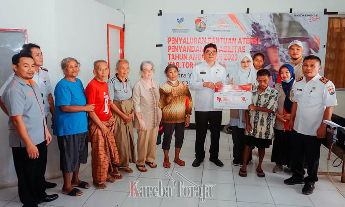Ratusan Penyandang Disabilitas di Toraja Utara Terima Bantuan Rp 2-3 Juta