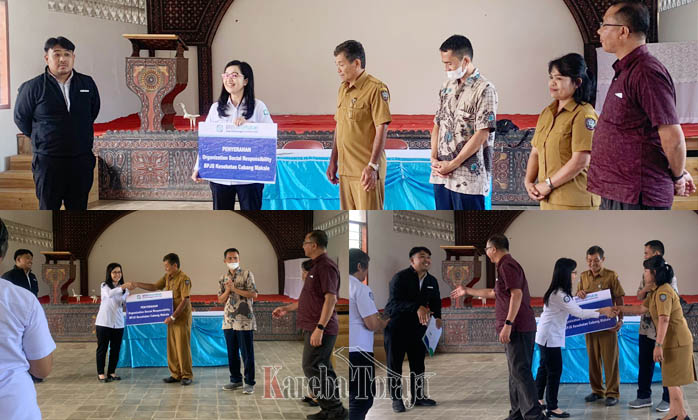 BPJS Kesehatan Beri Bantuan CSR dan Skrining Kesehatan di Hari Pertama Masuk Sekolah SMKS SPP Santo Paulus Makale
