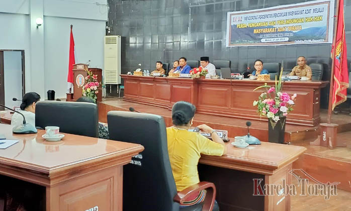 Aman Toraya Dorong DPRD Buat Perda Pengakuan dan Perlindungan Masyarakat Adat