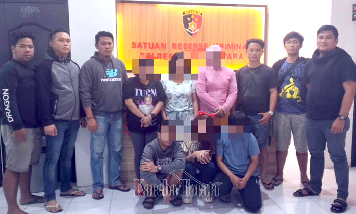 Praktek Prostitusi Online Melalui Aplikasi Kini Ada di Toraja, Polisi Tangkap 6 Pelaku