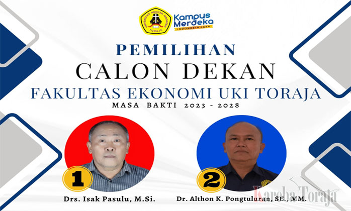 Isak Pasulu Calon Kuat Dekan Fakultas Ekonomi UKI Toraja