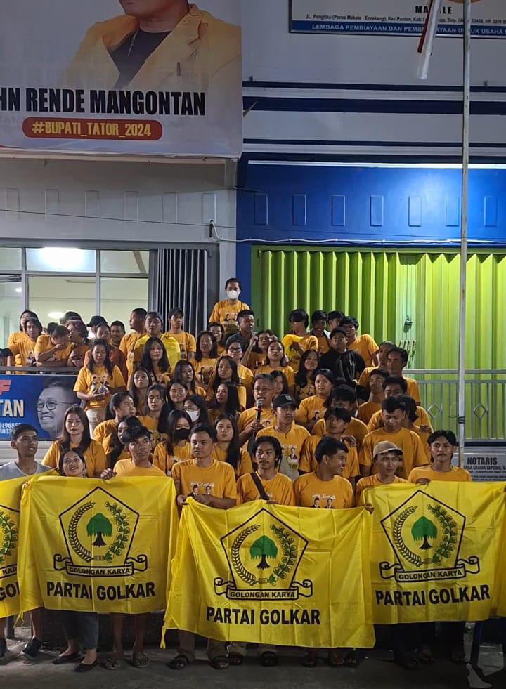 Sehari Jelang Kunjungan Gibran ke Toraja, JRM Resmikan Posko dan Barisan Relawan