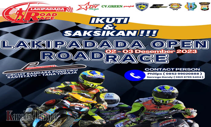 Awal Desember, Open Road Race Bakal Digelar di Tana Toraja