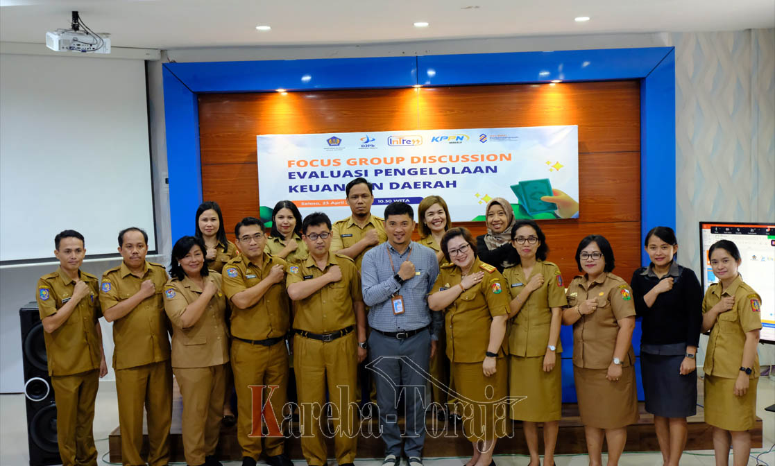 KPPN Makale Gelar FGD Evaluasi Pengelolaan Keuang Daerah dengan Pemda Tana Toraja dan Toraja Utara
