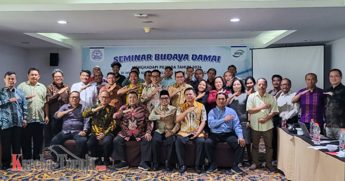Jelang Pilkada 2024, PGIW Sulselbara Gelar Seminar Budaya Damai