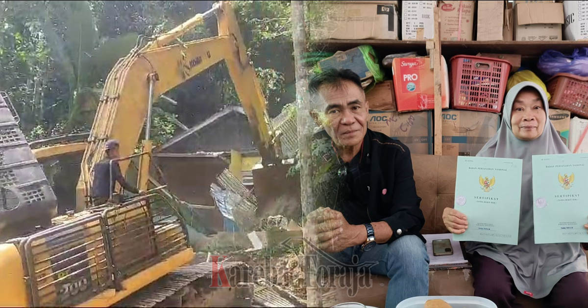Meski Sudah Dieksekusi, Persoalan Tanah Tongkonan di Buntu Burake Ini Tetap Berpolemik