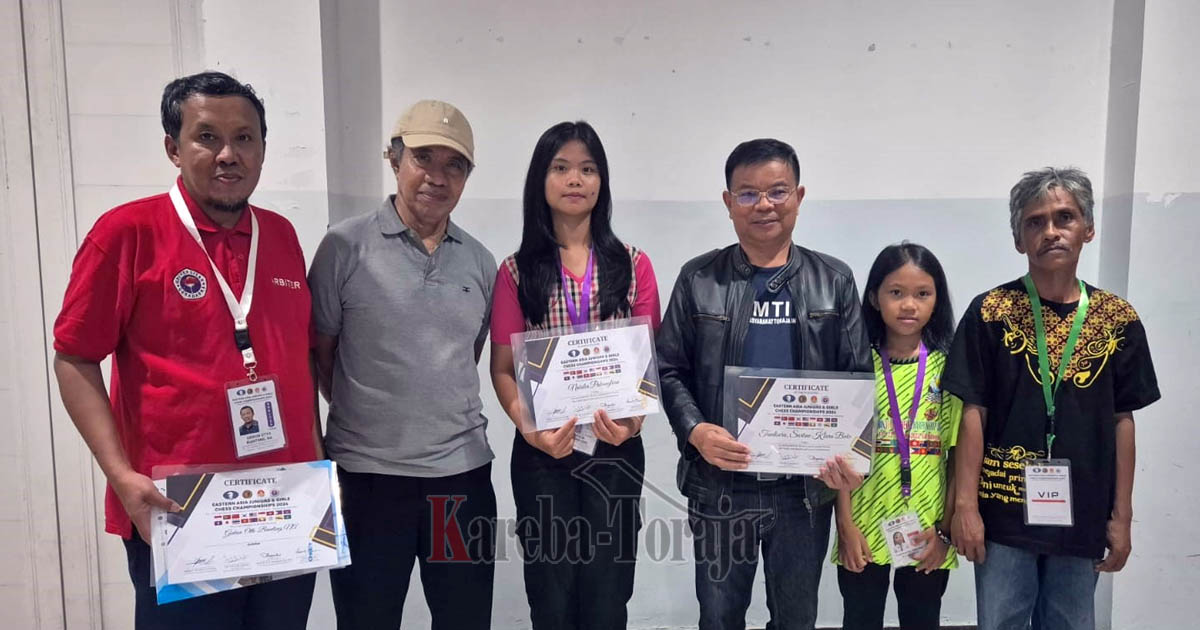 PMTI Wilayah Banten Dukung Atlet Toraja yang Berlaga di Kompetisi Catur Tingkat Asia