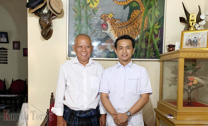 Jadikan Pilkada Tana Toraja Riang Gembira, Benidiktus Papa Silaturahmi dengan Ketua DPC Partai Demokrat Tana Toraja