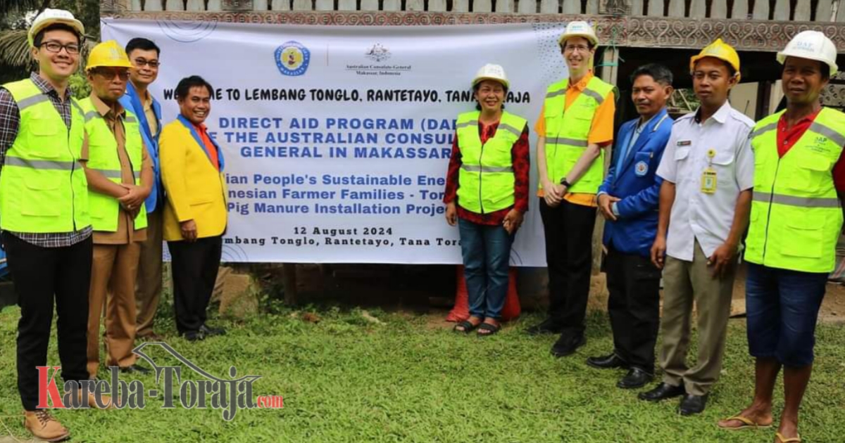 Selain ke Kampung Inggris Maroson, Konjen Australia juga Tinjau Instalasi Biogas di Tonglo
