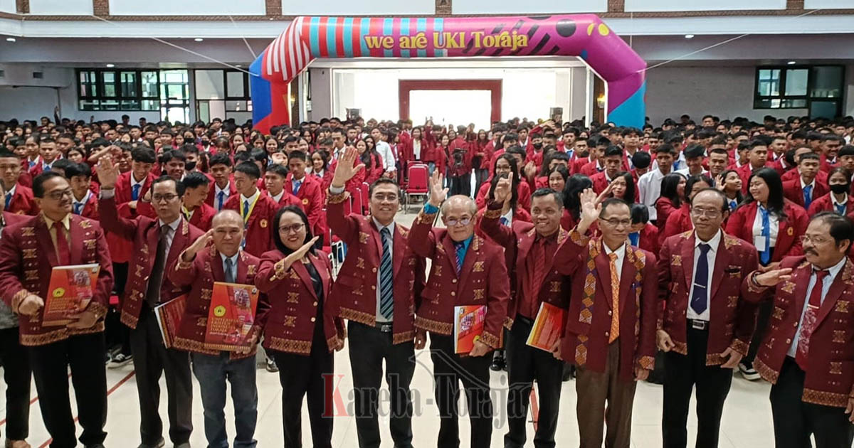 1.276 Mahasiswa Baru UKI Toraja Ikuti Kegiatan Pengenalan Kehidupan Kampus