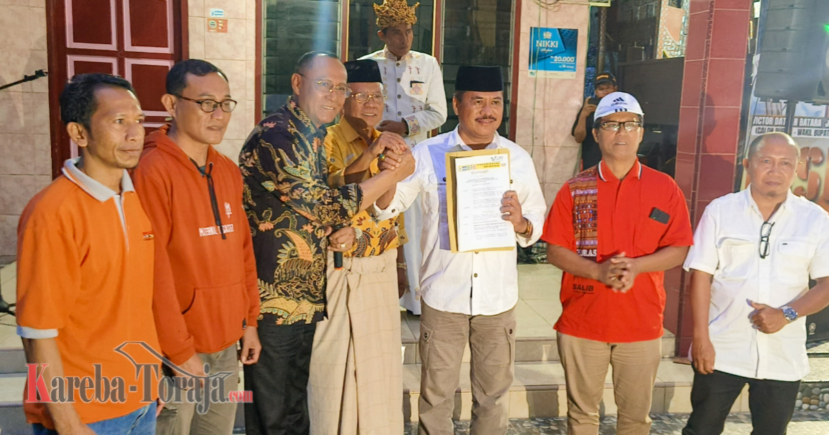 Di Hadapan Relawan dan Keluarga, Darma Lelepadang Ditunjuk Jadi Ketua Tim Relawan Victor -John