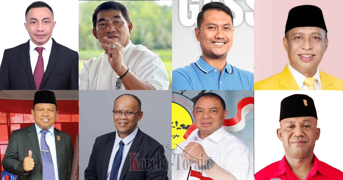 Sejumlah Tokoh Toraja Ikut Bertarung Pada Pilkada Serentak 2024 di Berbagai Daerah