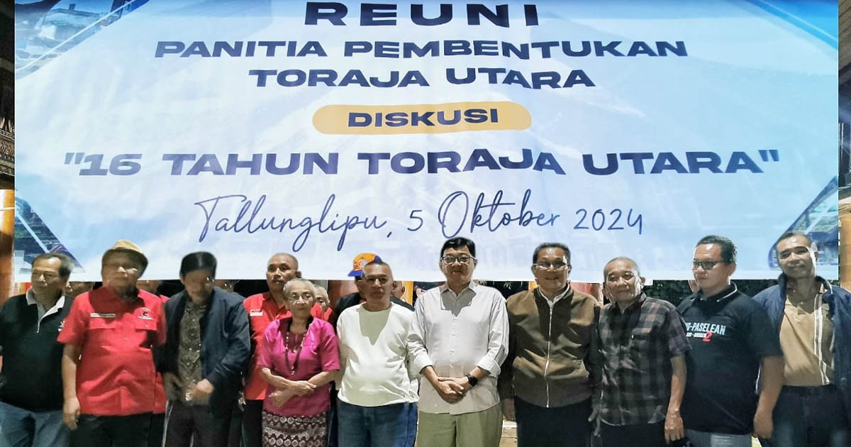 Beberapa Mantan Panitia Pemekaran Toraja Utara Nyatakan Dukungan Politik kepada Dedy-Andrew