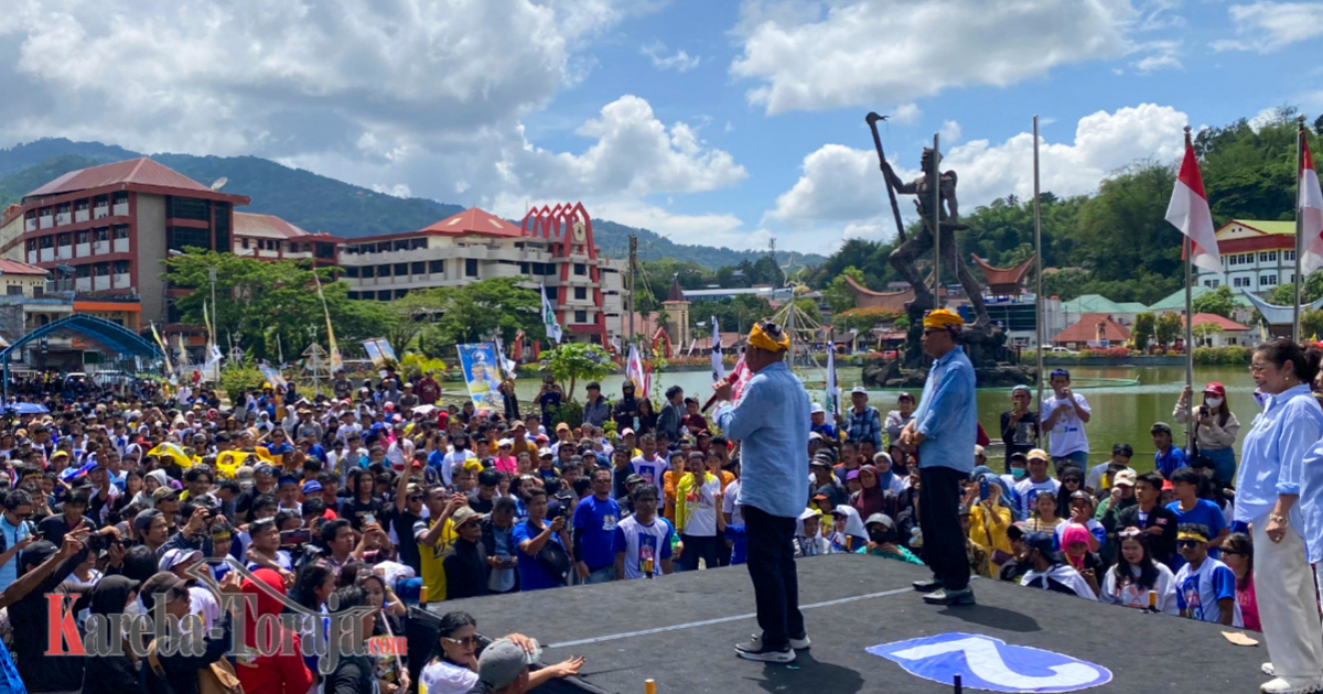 FOTO: Kampanye Akbar Victor-John Dipadati Massa