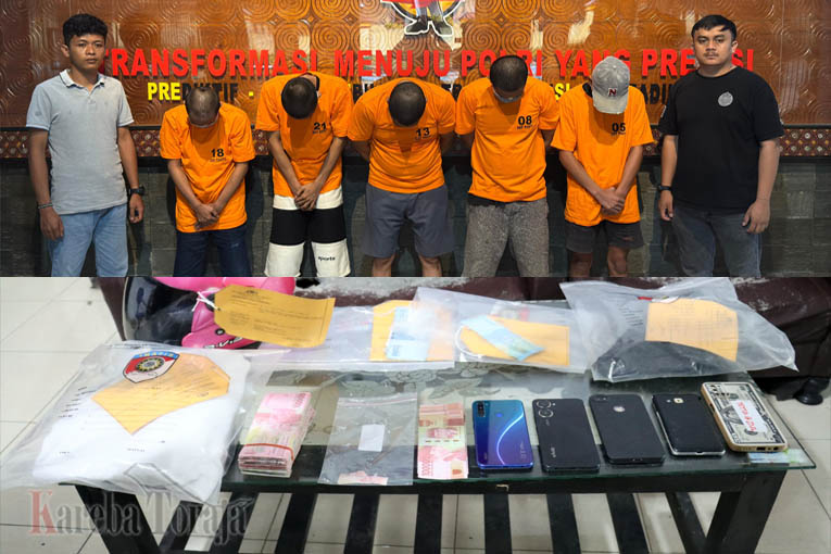 Polres Tana Toraja Amankan Puluhan Juta Uang Palsu di Makale, Komplotan Pengedarnya Ditangkap