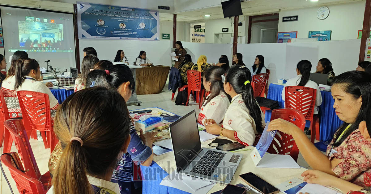 RS Santa Teresa Marampa’ Gelar Workshop QI Bagi Tenaga Kesehatan