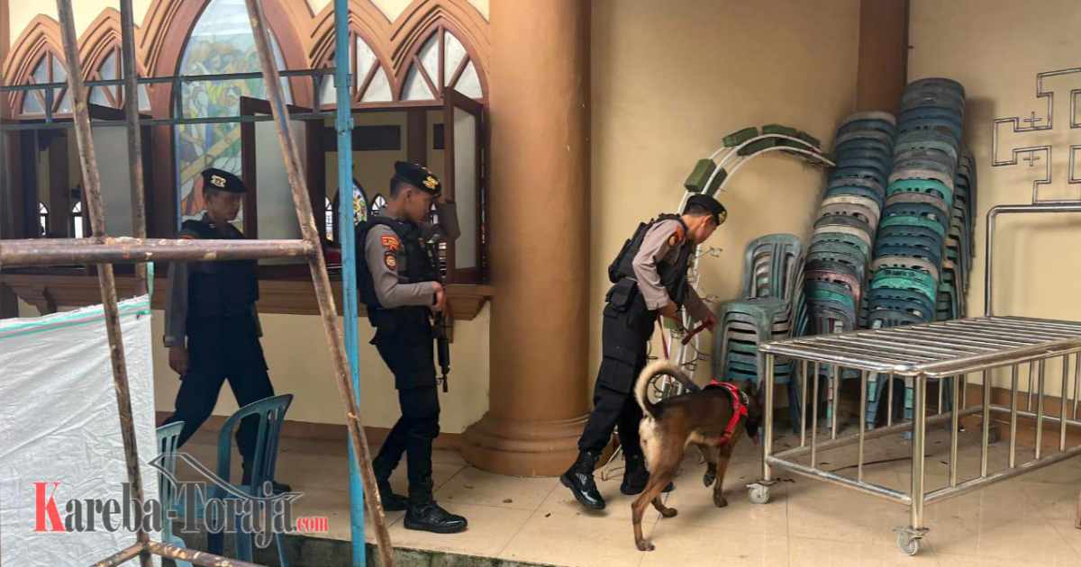 Polres Turunkan 142 Personil, Perayaan Natal di Tana Toraja Berjalan Kondusif