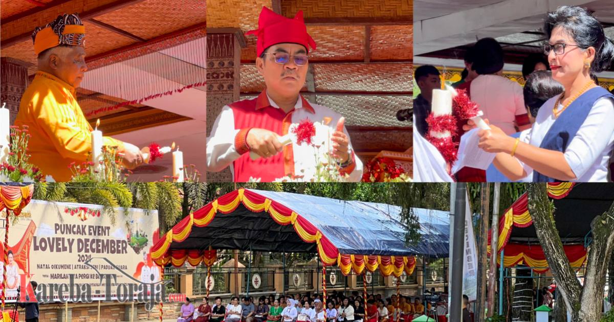 Natal Oikumene Pemda Tana Toraja Berlangsung Khidmat dan Sederhana