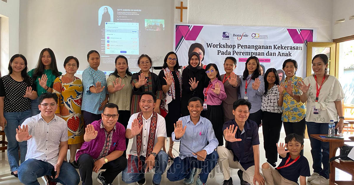 Ciptakan Toraja Ramah Anak dan Perempuan, ESR dan Biro Bonafide Gelar Workshop Penanganan Kekerasan