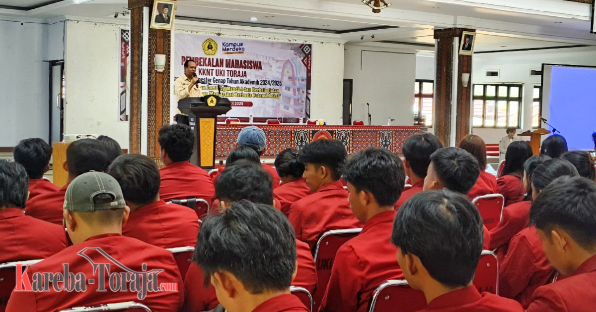 Pemberdayaan Masyarakat Berbasis Potensi Lokal Jadi Tema KKN Tematik UKI Toraja Angkatan XLIV
