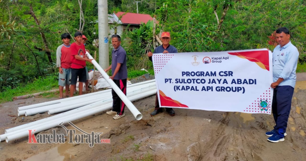 PT. Sulotco Jaya Abadi Salurkan CSR Melalui Program Pendidikan dan Infrastruktur di Tana Toraja dan Toraja Utara
