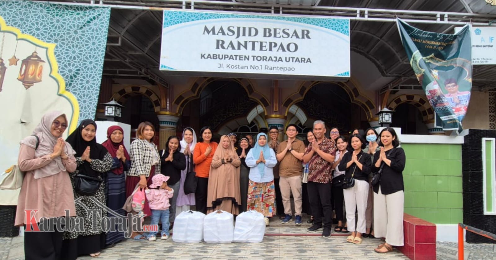 Wujud Toleransi, RS Elim Rantepao Gelar Buka Puasa Bersama dengan Jamaah Masjid Besar Rantepao