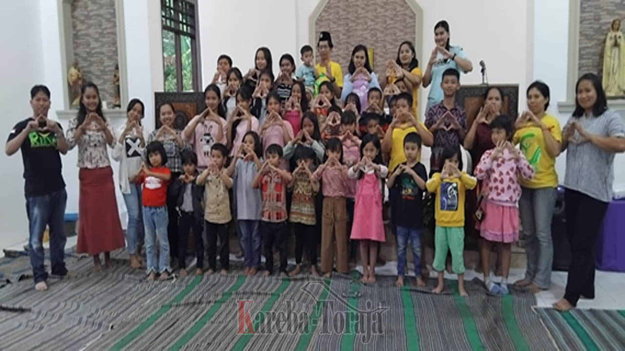 Dukung Program “Toraya Masero”, Pemuda Katolik Edukasi Hidup Bersih kepada Anak Usia Dini