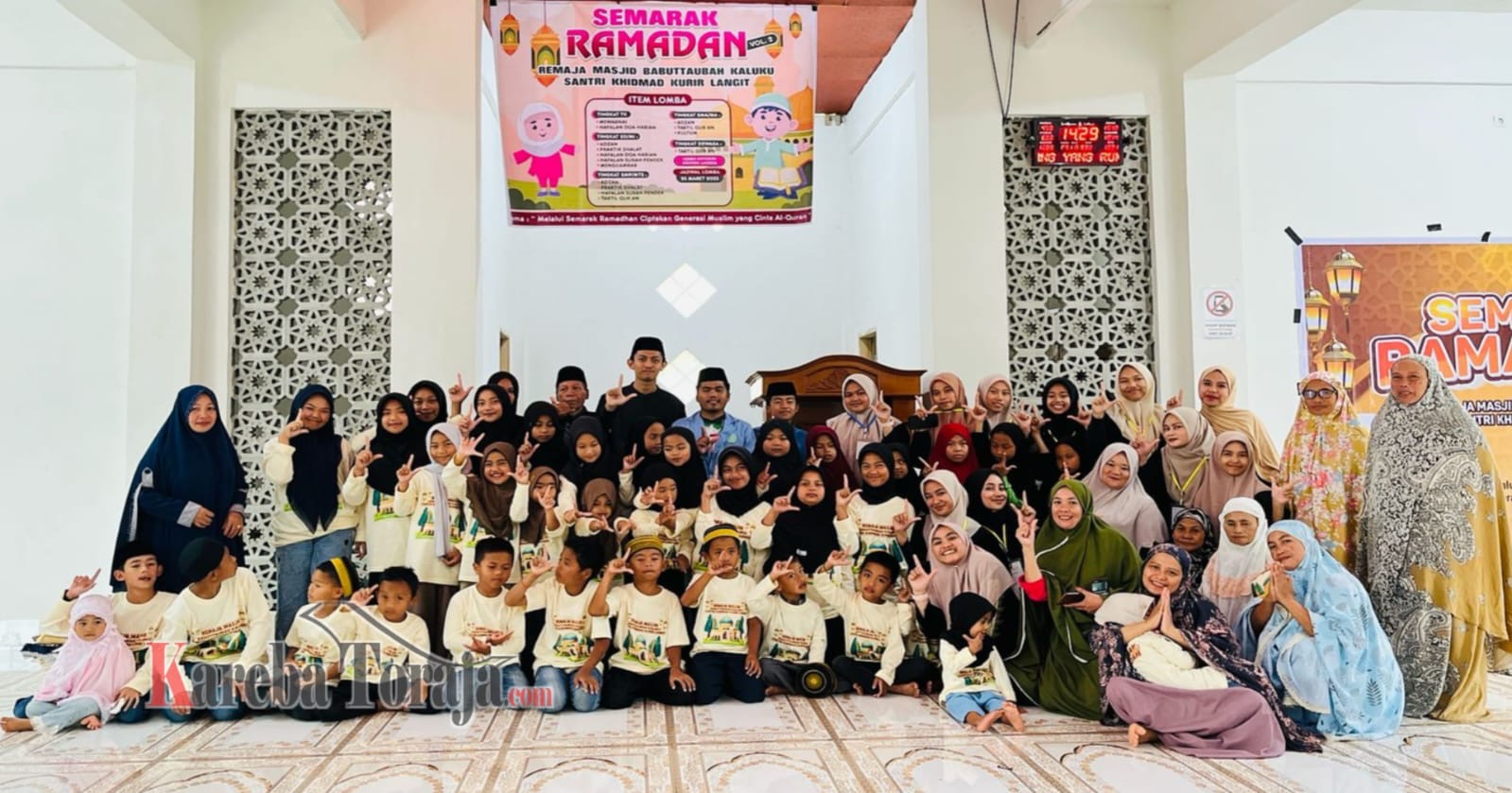 Intip Kemeriahan Semarak Ramadan dari Ujung Tana Toraja oleh Ikatan Remaja Masjid Babuttaubah Kaluku Gandangbatu Sillanan