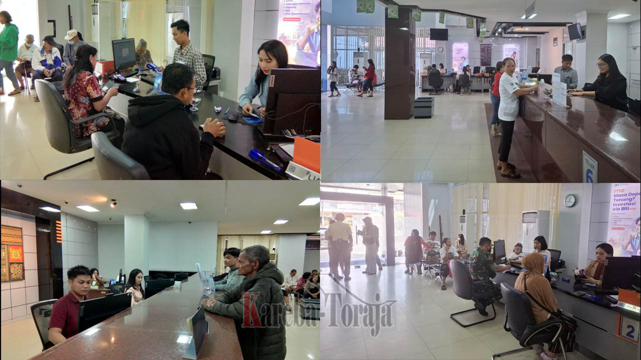 Bank BRI Branch Office Rantepao Buka Layanan Terbatas Pada Libur Lebaran 2025