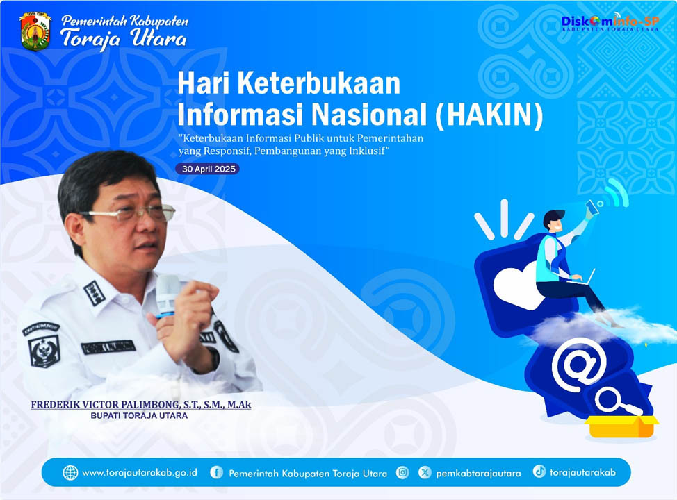 Peringati Hari Keterbukaan Informasi Nasional 2025, Pemkab Toraja Utara Teguhkan Komitmen Menuju Pemerintahan yang Terbuka dan Inklusif