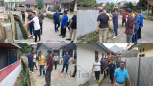 Tinjau Langsung Titik Rawan Banjir di Rante Pasele, Bupati Dedy: Tahun Ini Kita Revitalisasi Drainasenya