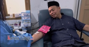 Respon Cepat Kapolres Tana Toraja Jadi Pendonor Kebutuhan Darah di RSUD Lakipadada