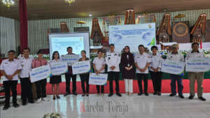 Bupati Toraja Utara Minta Kepala Lembang Daftarkan Pekerja Rentan di Wilayahnya ke BPJS Ketenagakerjaan
