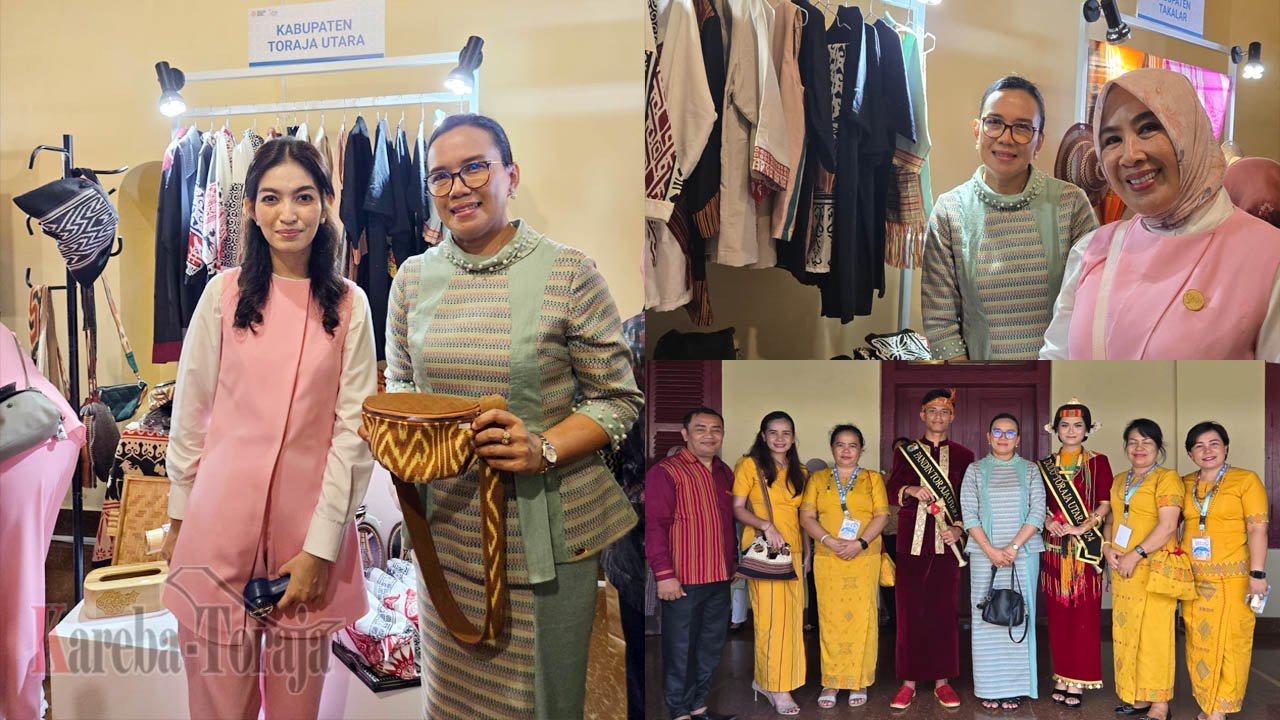 Dekranasda Toraja Utara Tampil Apik pada Ajang Warna Budaya 2025 di Makassar