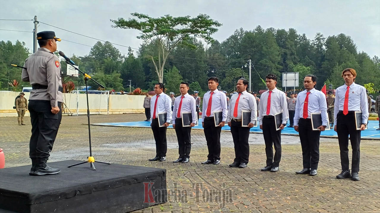 Dinilai Berprestasi, Tim Sillakku’ Resmob Polres Toraja Utara Dapat Penghargaan