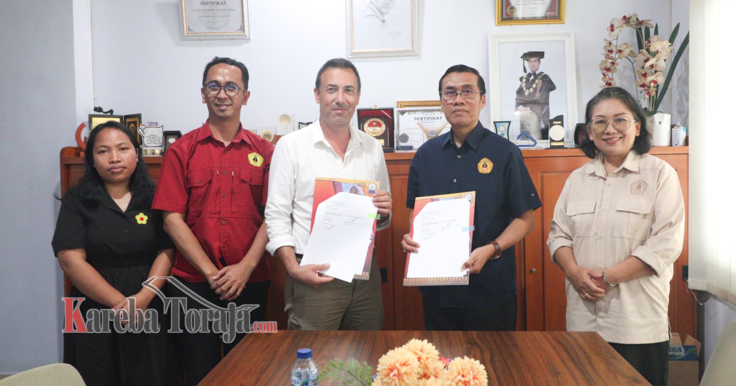 Perkuat Jejaring Internasional, UKI Toraja Teken MoU dengan University of Connecticut, Amerika Serikat