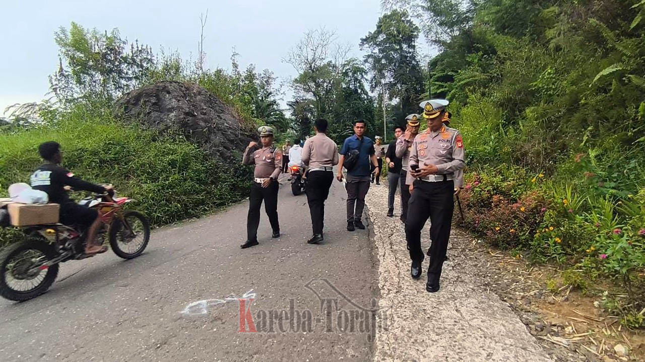 Korban Laka Lantas Sereale Bertambah Jadi 7 Orang, Dirlantas Polda Sulsel Ikut Olah TKP