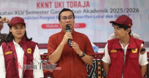 UKI Toraja Lepas 1.015 Mahasiswa KKN Ke 87 Lembang/Kelurahan, Siap Berkontribusi Untuk Kemandirian Pangan